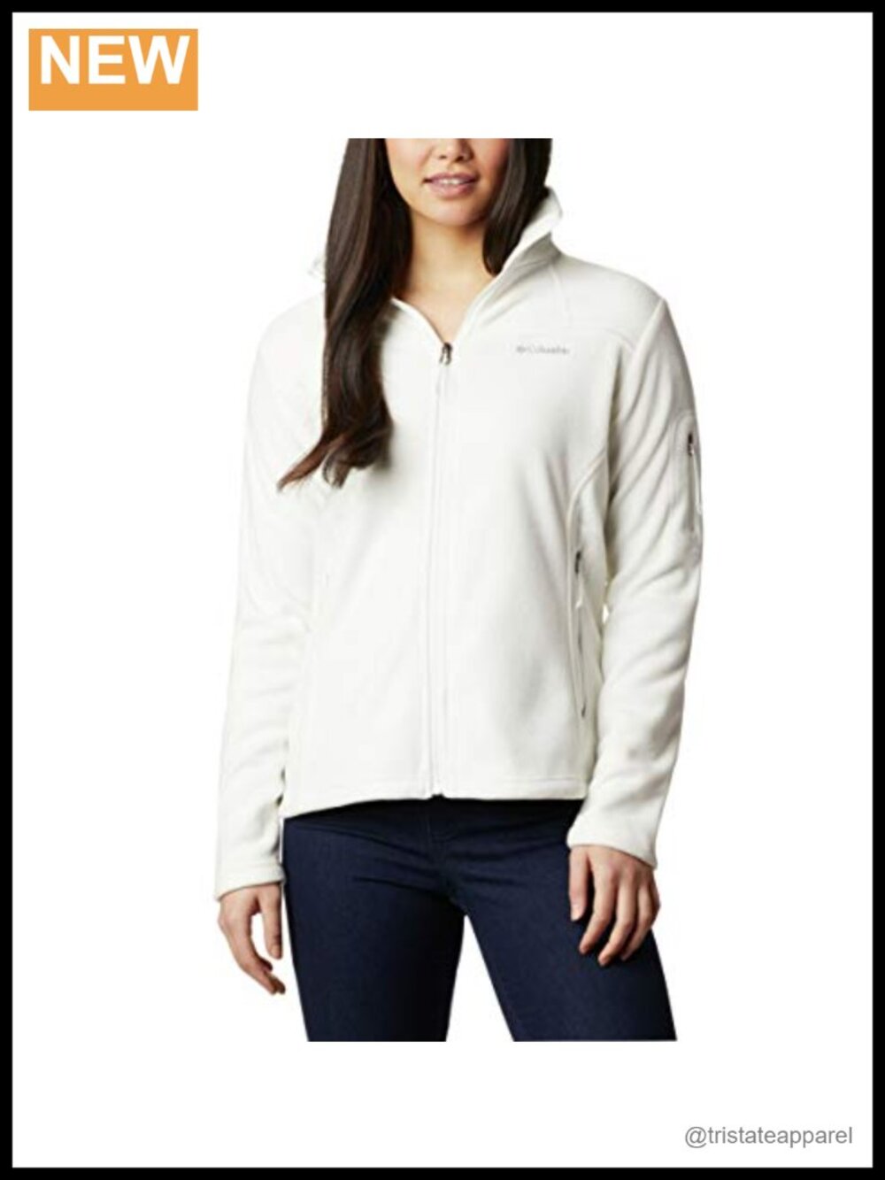 Columbia Fast Trek II Fleece Jacket Full Zip Outdoor Performance